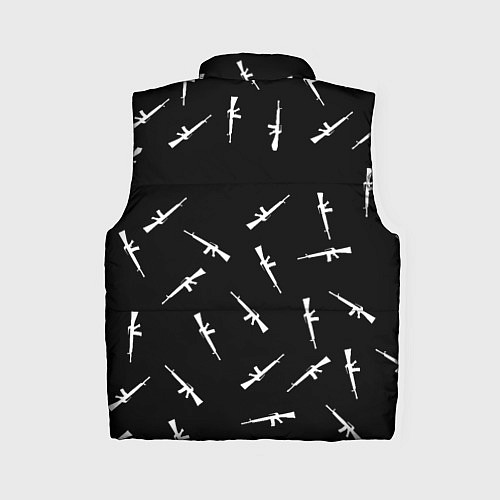 Женский жилет Doom army / 3D-Черный – фото 2