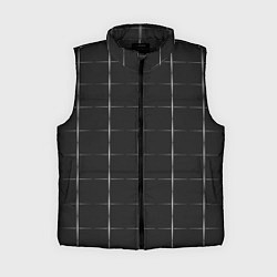 Женский жилет Color grey white lines