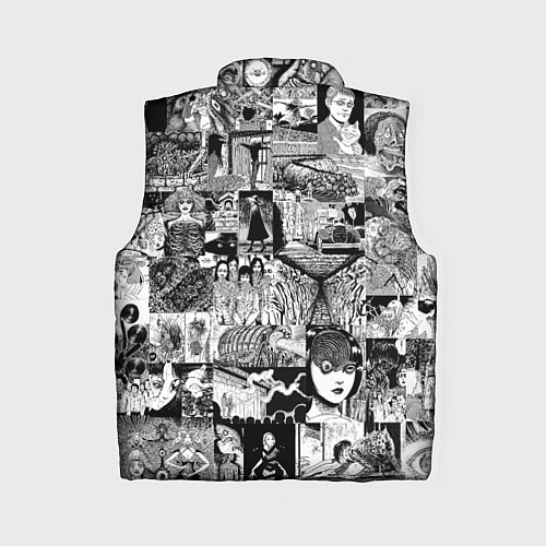 Женский жилет Horror World of Junji Ito / 3D-Черный – фото 2
