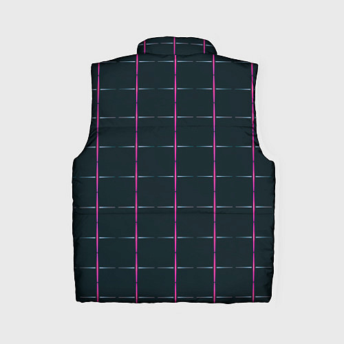 Женский жилет Color black stripes / 3D-Черный – фото 2