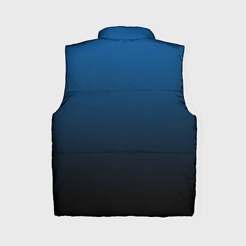 Женский жилет Лазурит тёмно-синий / 3D-Черный – фото 2
