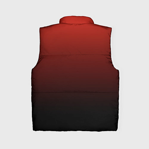 Женский жилет Red gradient / 3D-Черный – фото 2