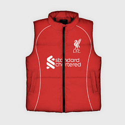 Женский жилет Ливепрпуль домашняя форма 2025 2026, цвет: 3D-черный