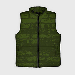 Женский жилет Кирпичная стена