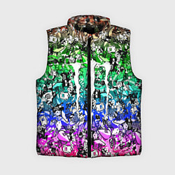 Женский жилет Monster energy стикеры