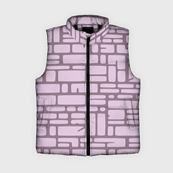 Женский жилет Кирпичная кладка