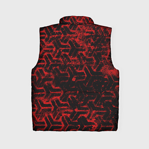 Женский жилет Геометрический узор / 3D-Черный – фото 2