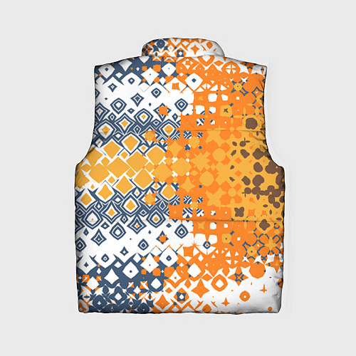 Женский жилет Геометрические разводы / 3D-Черный – фото 2