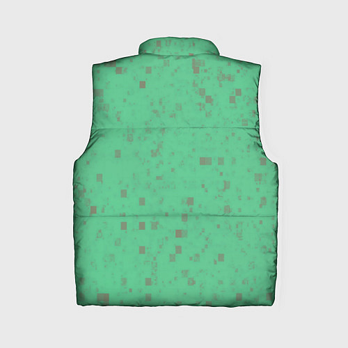 Женский жилет Color green brown / 3D-Черный – фото 2