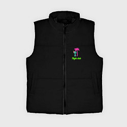 Женский жилет Night club neon