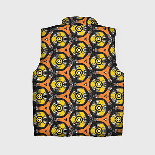 Женский жилет Замысловатые соты / 3D-Черный – фото 2