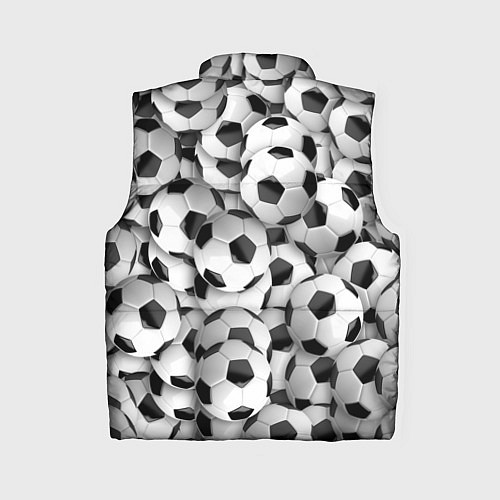 Женский жилет Игра в мяч / 3D-Черный – фото 2