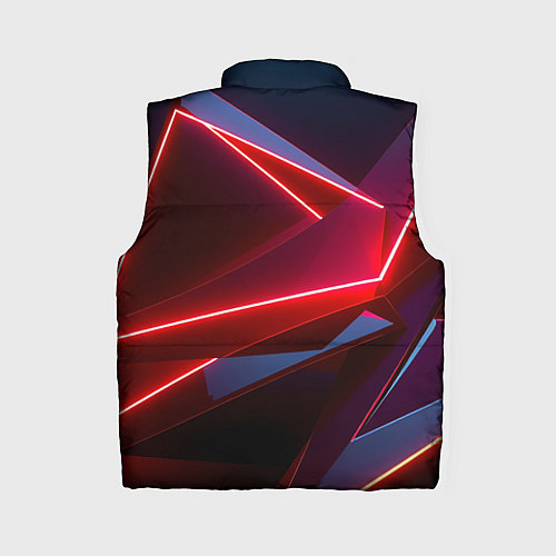 Женский жилет Neon laser red / 3D-Черный – фото 2