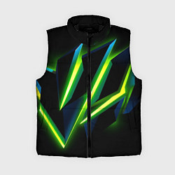 Женский жилет Geometric neon, цвет: 3D-черный
