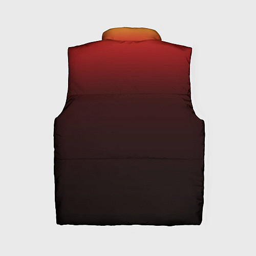 Женский жилет Узор с конем огнем / 3D-Черный – фото 2