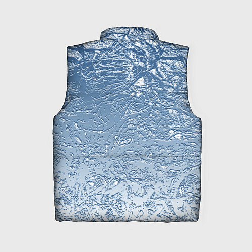 Женский жилет Налипший снег / 3D-Черный – фото 2