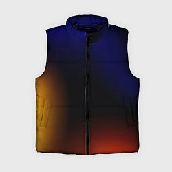 Женский жилет Color black red blue