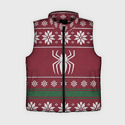 Женский жилет Рождественский свитер Человека паука