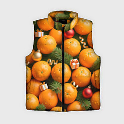 Женский жилет Праздничные мандарины