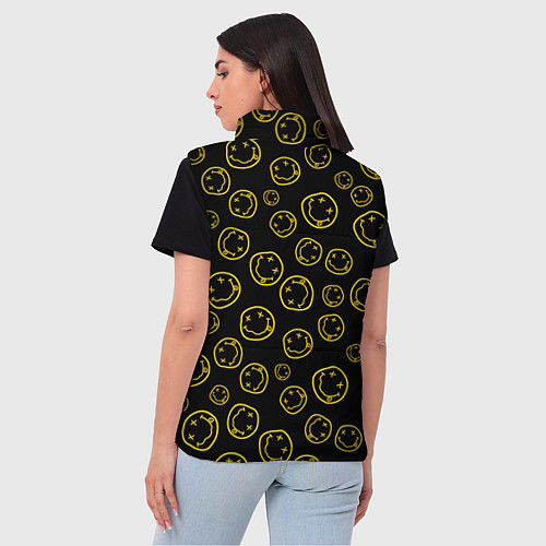 Женский жилет Nirvana Pattern / 3D-Красный – фото 4