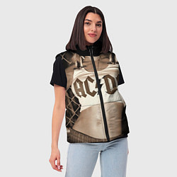 Женский жилет AC/DC Girl, цвет: 3D-красный — фото 2