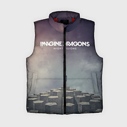 Женский жилет Imagine Dragons: Night Visions, цвет: 3D-красный