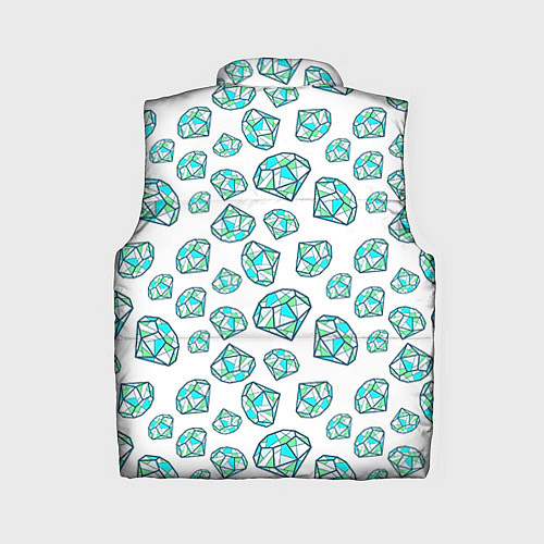 Женский жилет Бриллианты / 3D-Красный – фото 2