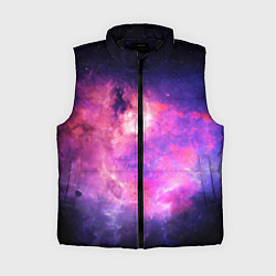 Женский жилет Космос, цвет: 3D-черный