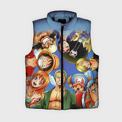 Женский жилет One Piece, цвет: 3D-черный