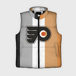 Женский жилет Philadelphia Flyers, цвет: 3D-черный