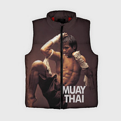 Женский жилет Муай тай боец, цвет: 3D-красный