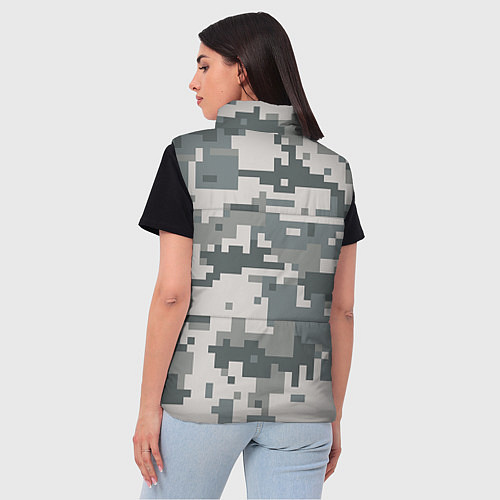 Женский жилет Камуфляж / 3D-Красный – фото 4