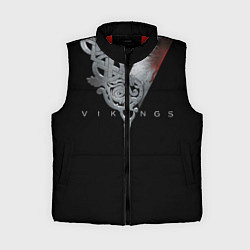Женский жилет Vikings Emblem, цвет: 3D-красный