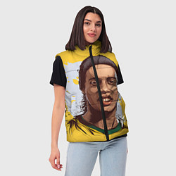 Женский жилет Ronaldinho Art, цвет: 3D-светло-серый — фото 2