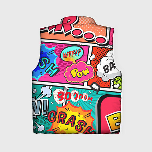 Женский жилет POP ART / 3D-Красный – фото 2