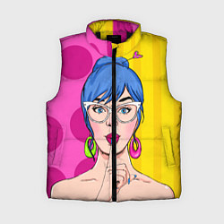 Женский жилет POP ART, цвет: 3D-черный