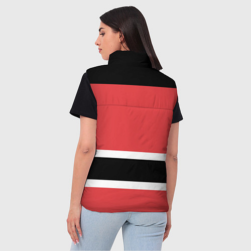 Женский жилет New Jersey Devils / 3D-Красный – фото 4