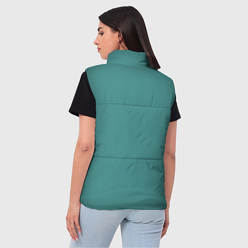 Женский жилет Дэвид Боуи: тишина / 3D-Красный – фото 4