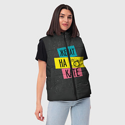 Женский жилет Жена Катя, цвет: 3D-красный — фото 2