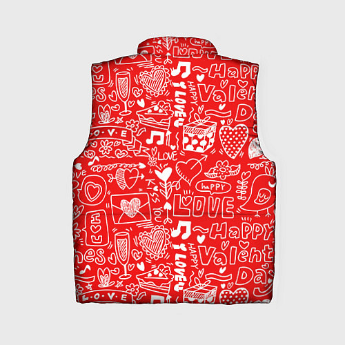 Женский жилет Муж 80 LVL / 3D-Красный – фото 2