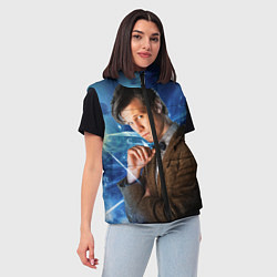 Женский жилет 11th Doctor Who, цвет: 3D-красный — фото 2
