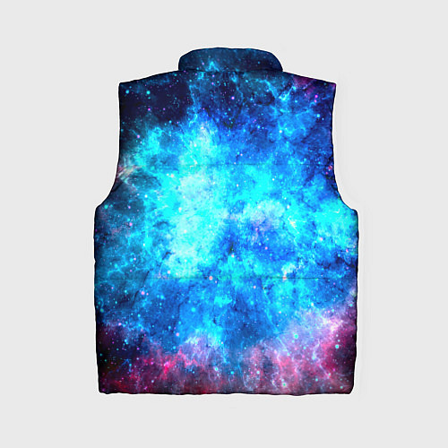 Женский жилет Голубая вселенная / 3D-Красный – фото 2