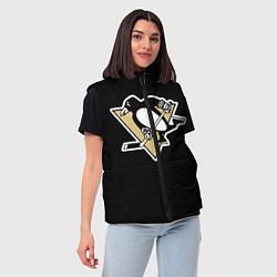 Женский жилет Pittsburgh Penguins: Malkin, цвет: 3D-красный — фото 2