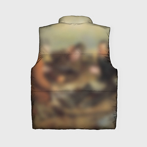 Женский жилет Русские охотники / 3D-Черный – фото 2