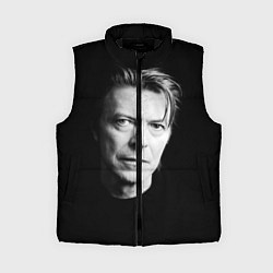 Женский жилет David Bowie: Black Face, цвет: 3D-черный