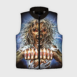 Женский жилет Iron Maiden: Maidenfc, цвет: 3D-светло-серый