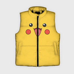 Женский жилет Пикачу, цвет: 3D-черный