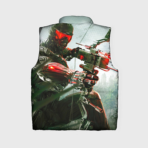 Женский жилет Сrysis / 3D-Красный – фото 2