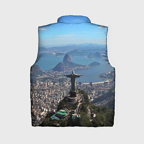 Женский жилет Рио-де-Жанейро / 3D-Черный – фото 2