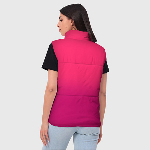 Женский жилет So we are actually doing this? / 3D-Красный – фото 4